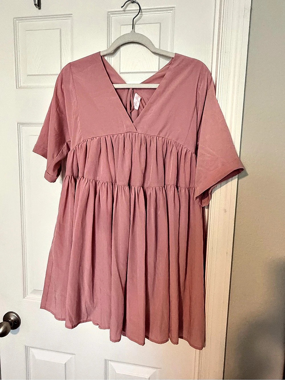 Pink Lily Pink Mini Dress Size Small